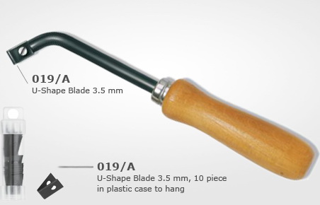 Scula de sanfrenat covor pvc cu lama U 35mm